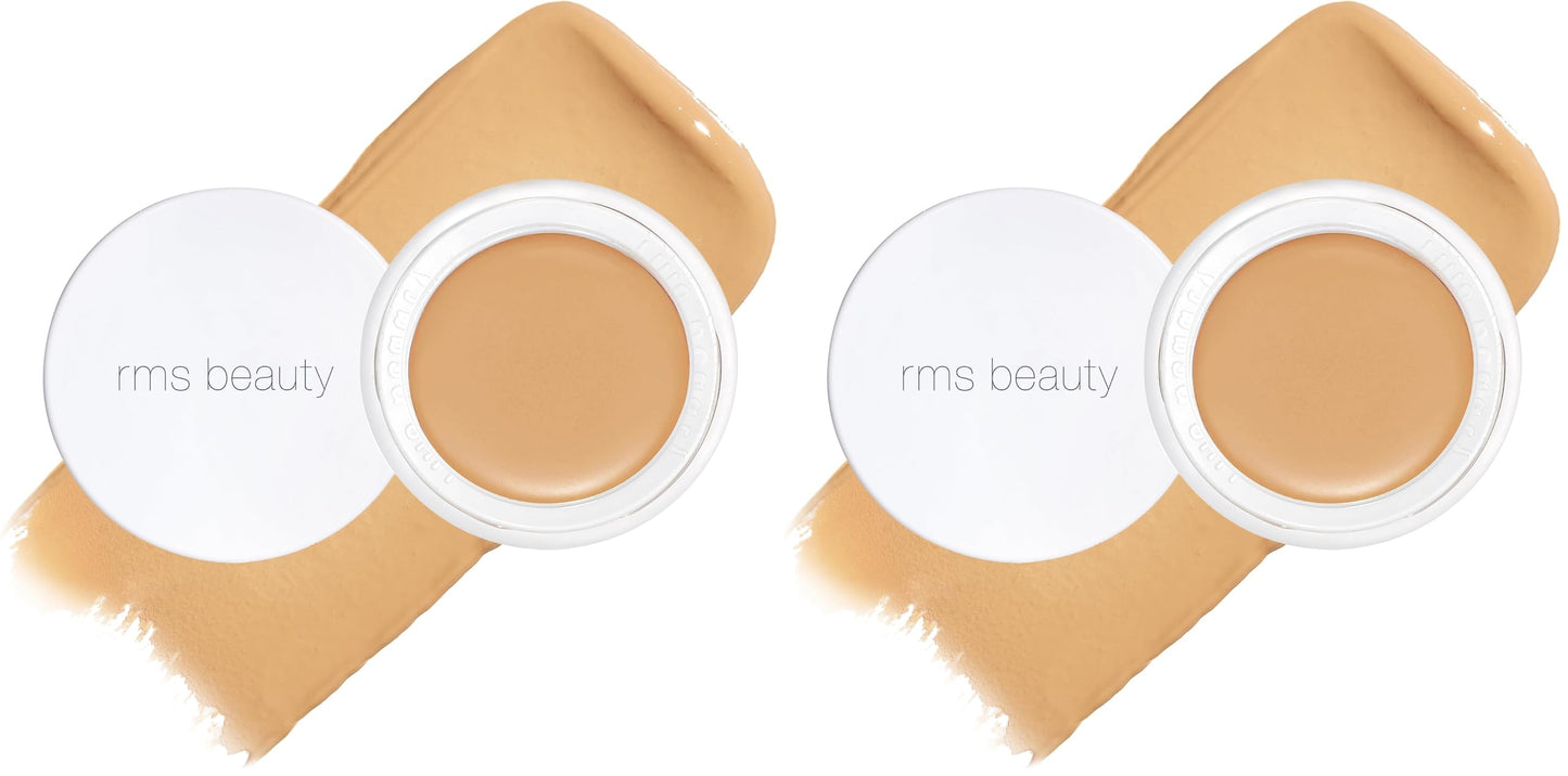 RMS Beauty “Un” Cover-Up Concealer - Organic Cream Concealer & Foundation, Hydrating Face Makeup for Healthy Looking Skin - No.11 (0.2 Ounce)