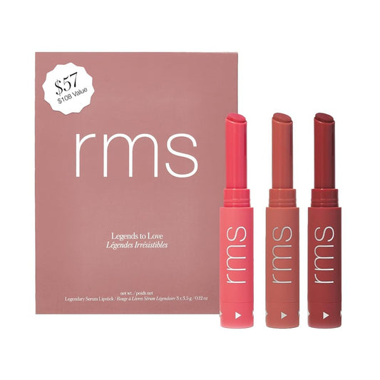 RMS Beauty Women's Legends To Love Kit RMS Beauty Legends to Love Kit - Lipstick Set Lip Tint Makeup Gift Set Lip Color Gift Ideas Lip Stain Make Up Kit Beauty Gifts for Teens & Women