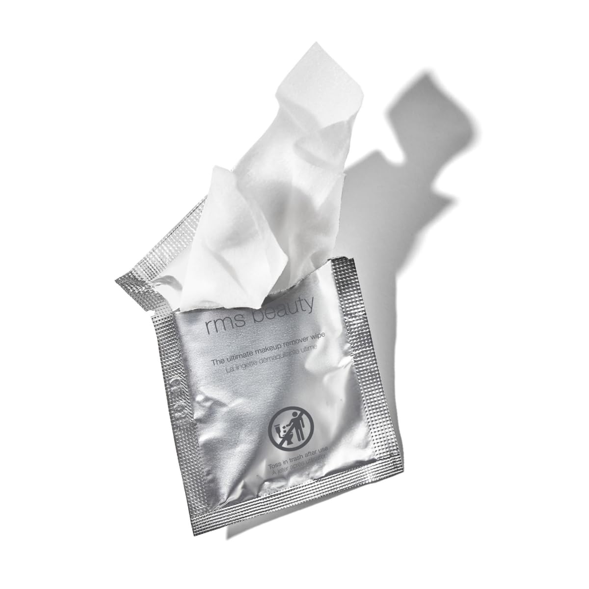 RMS Beauty Makeup Remover Wipes – Gentle, Hypoallergenic Facial Cleansing Towelettes with Nourishing Ingredients, Effective for All Skin Types, Travel-Friendly, 30 Count Pack