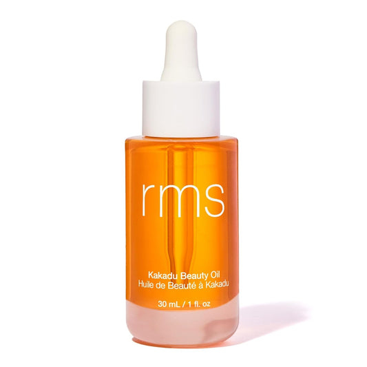 RMS Beauty Kakadu Beauty Oil – 24-Hour Hydrating Face Oil with Vitamin C – Brighter, Radiant Glow – Kind to Biome Certified – Non-Comedogenic & Fast-Absorbing – 1 fl oz