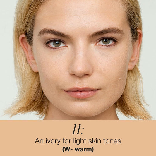 RMS Beauty “Un” Cover-Up Concealer - Organic Cream Concealer & Foundation, Hydrating Face Makeup for Healthy Looking Skin - No.11 (0.2 Ounce)