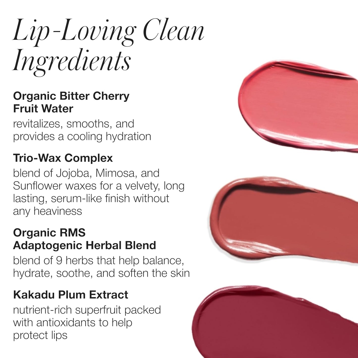 RMS Beauty Women's Legends To Love Kit RMS Beauty Legends to Love Kit - Lipstick Set Lip Tint Makeup Gift Set Lip Color Gift Ideas Lip Stain Make Up Kit Beauty Gifts for Teens & Women