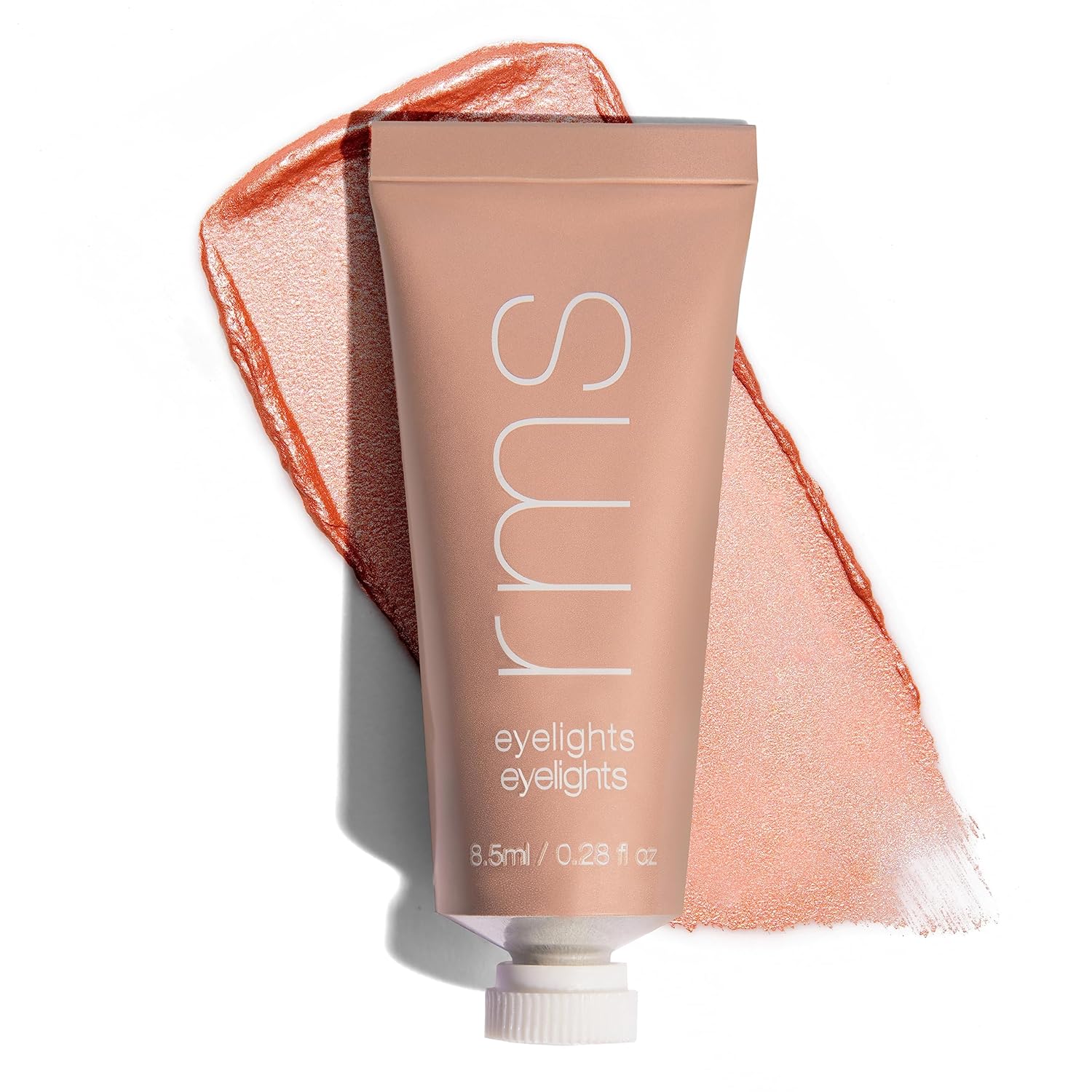 RMS Beauty Eyelights Cream Eyeshadow in Sunbeam & Halo - Metallic Eyeshadow Eyelid Color, Shimmer Eyeshadow, Glitter Cream Liquid Eyeshadow